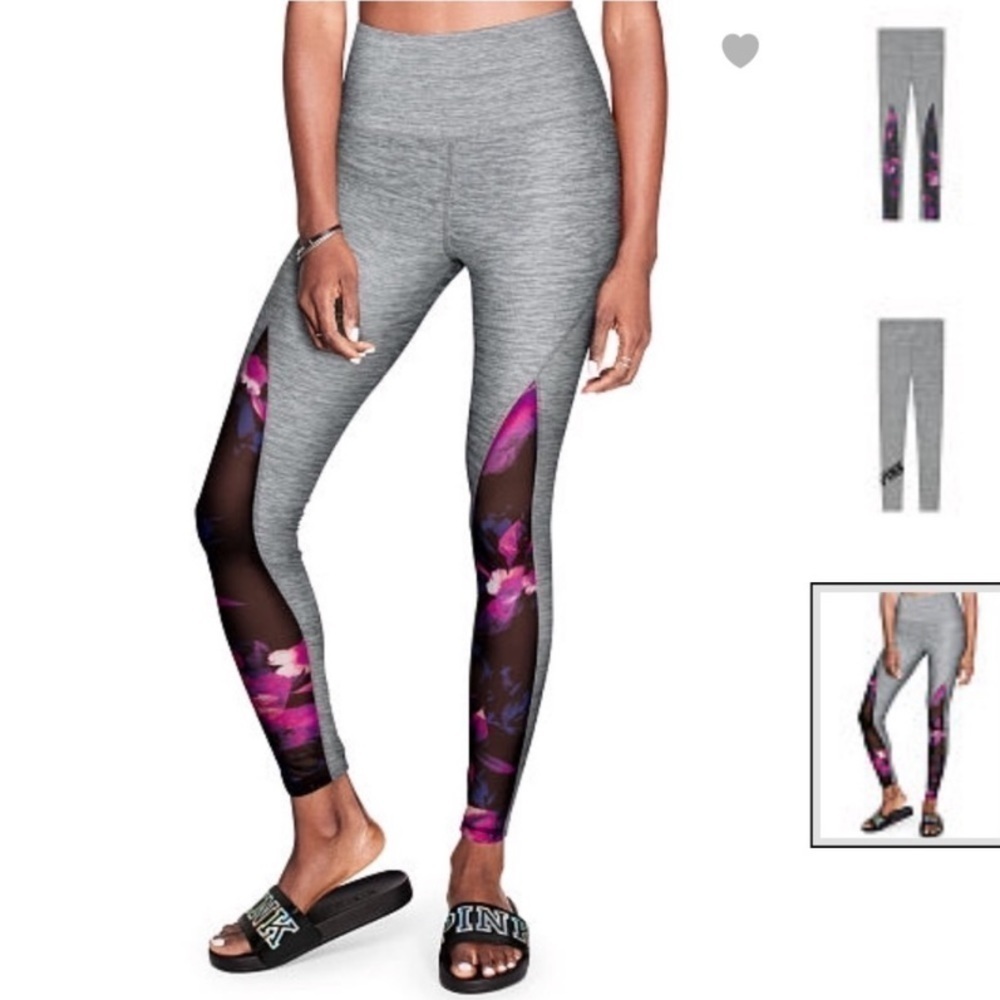 VS PINK Ultimate Leggings - Floral Front